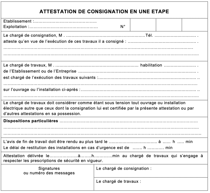 Attestation-de-consignation-une-etape-1 attestation consignation électrique