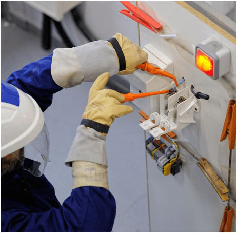 training for B2 B2V electrical authorization