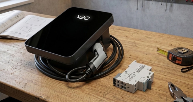 Disjoncteur pour borne de recharge de 7kw